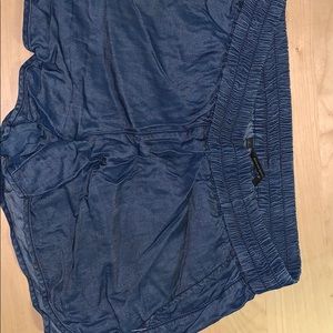 Denim banana republic shorts.